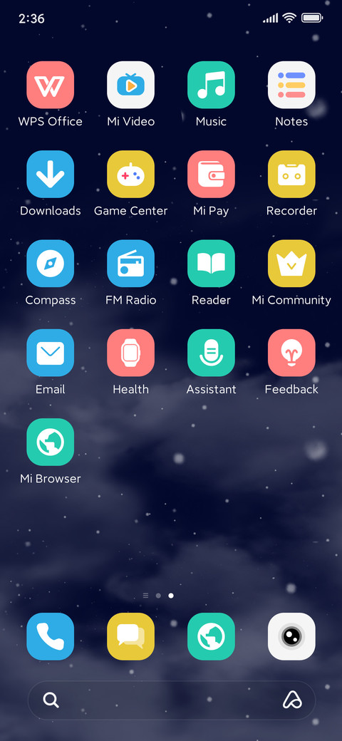 Cloud Clock screenshot
