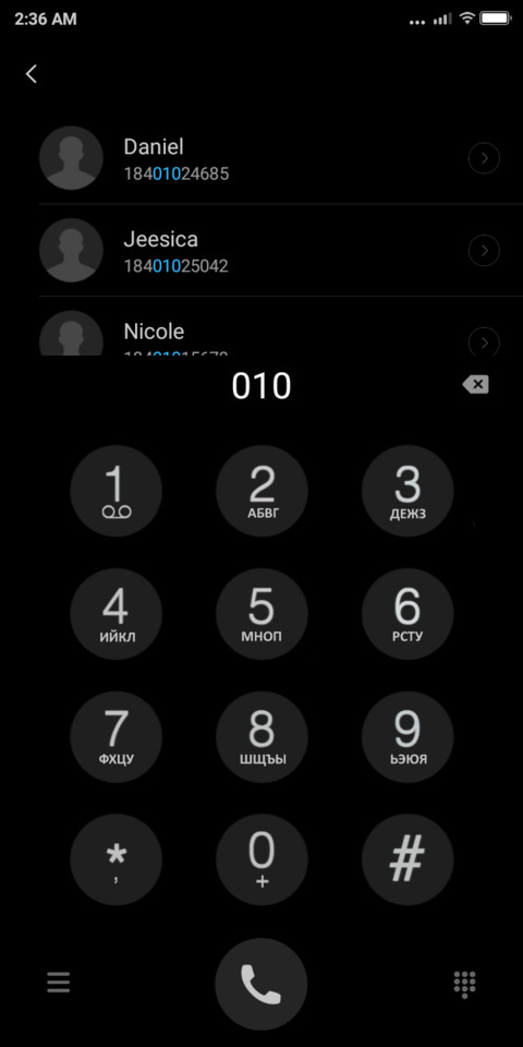 iOS 11 Dark v1.0 screenshot