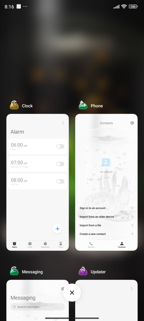Goldfish screenshot