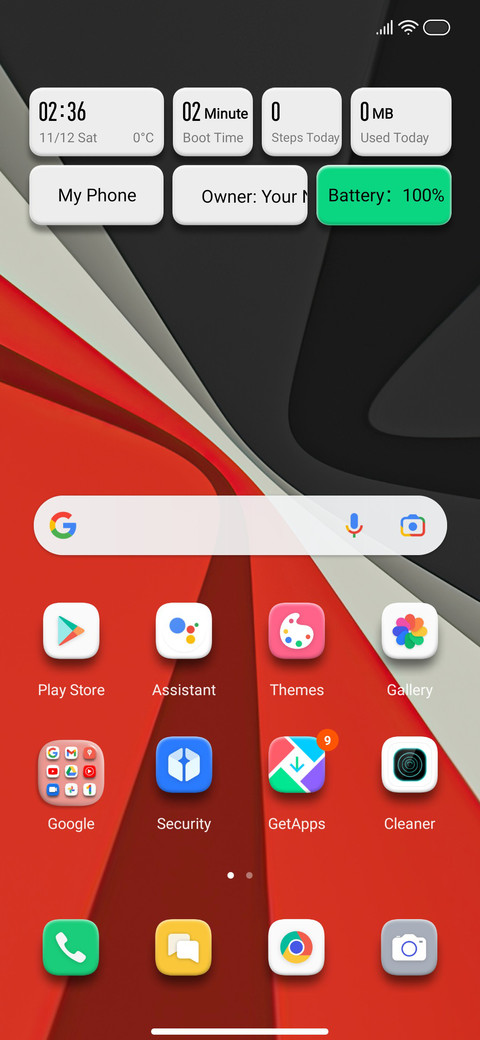 Abstract screenshot