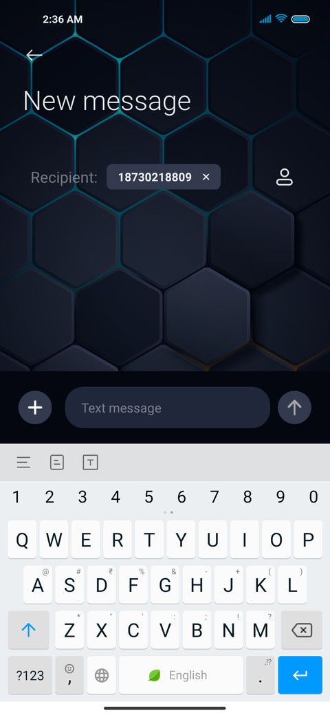 Dark hexagon screenshot