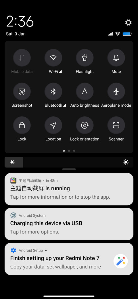 Lenovo Legion UI screenshot