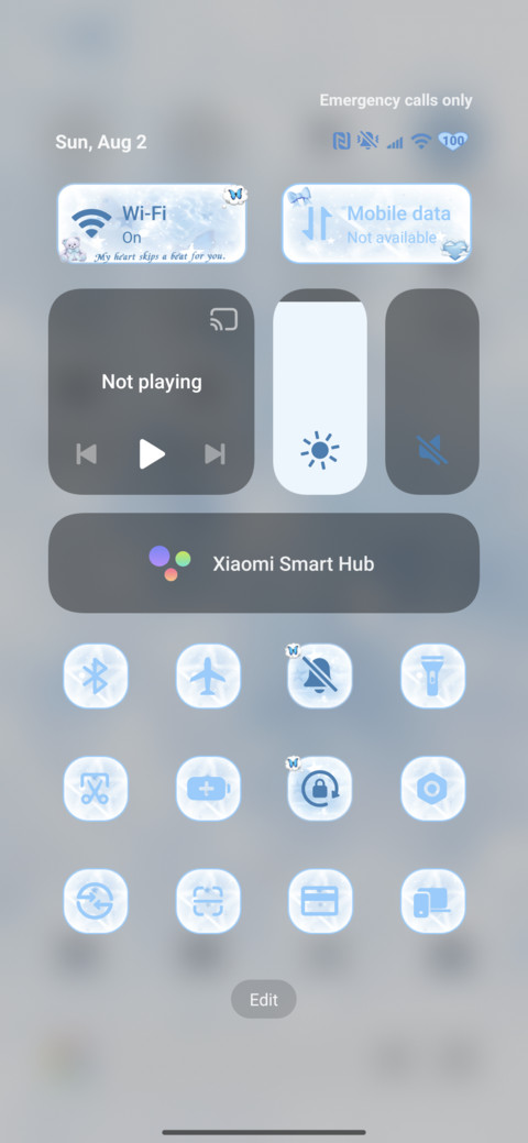 Ice Blue Star screenshot