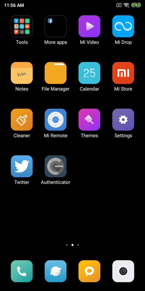 iOS 10 Ambiance  night star  screenshot