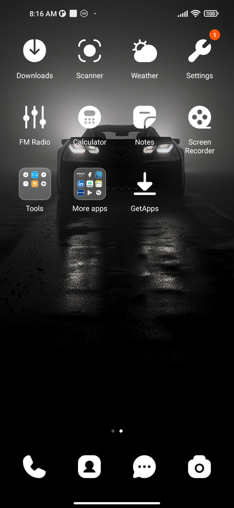 Fog car screenshot