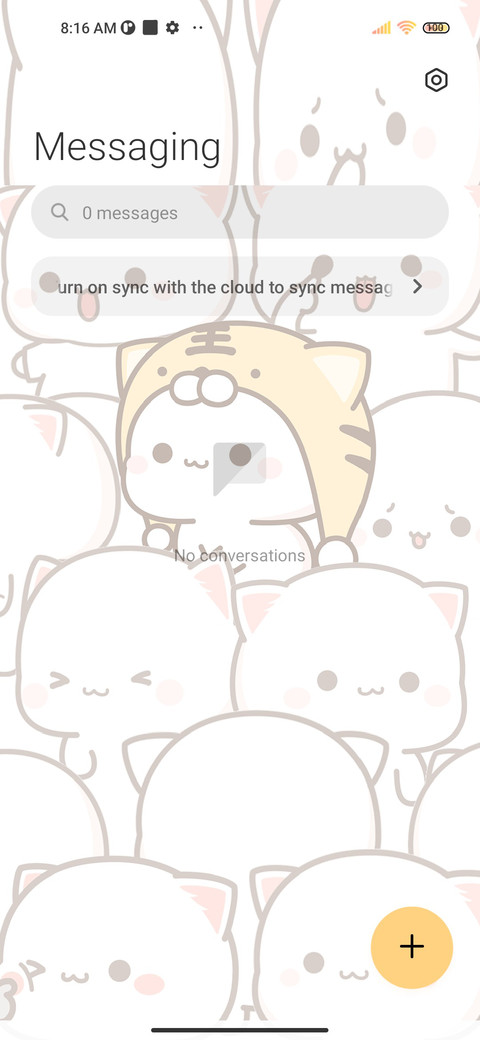 Luminous Peach Cat screenshot