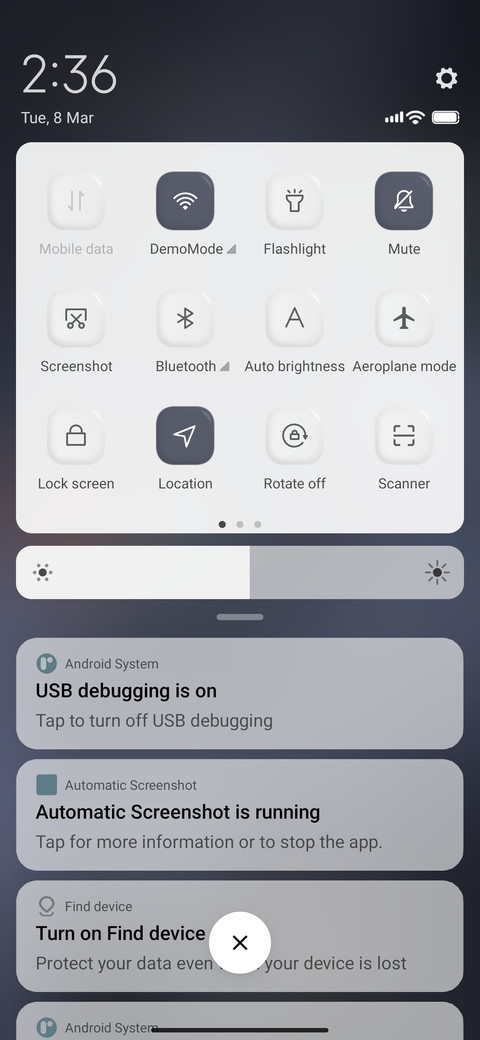 3D Dark Gold screenshot
