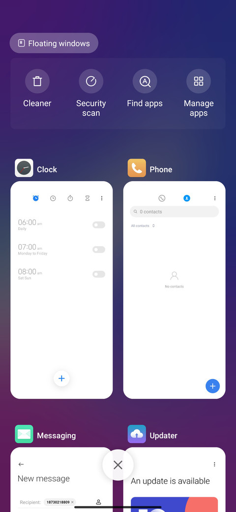 Colourful OS screenshot