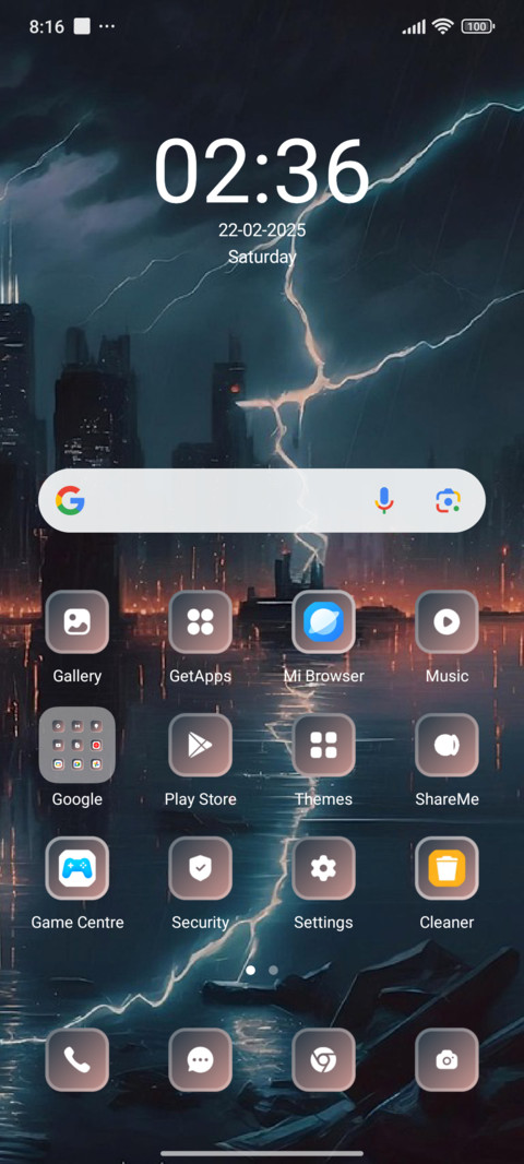 Thunder Rain screenshot