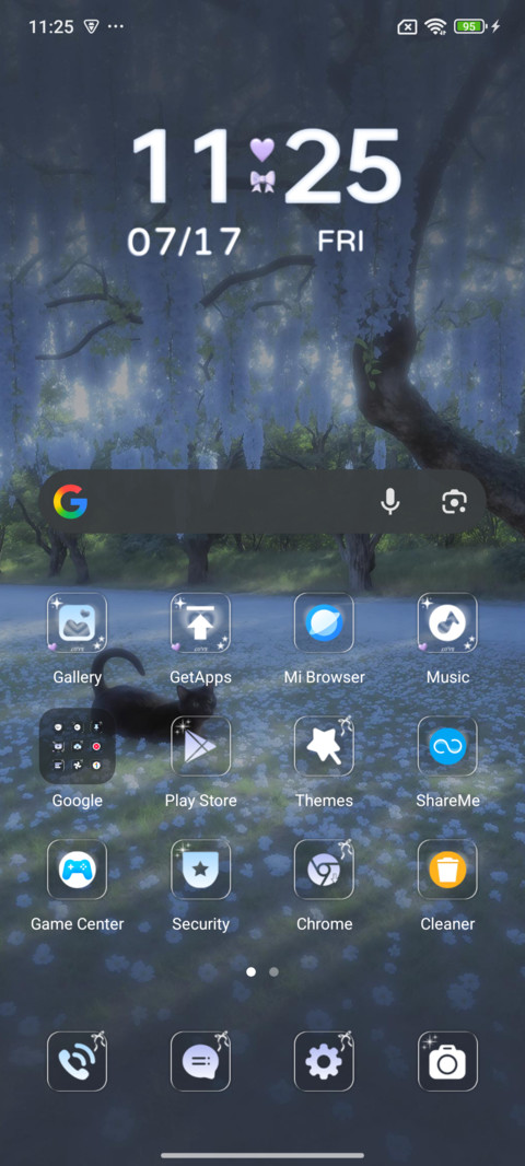 Cat in Blooms screenshot