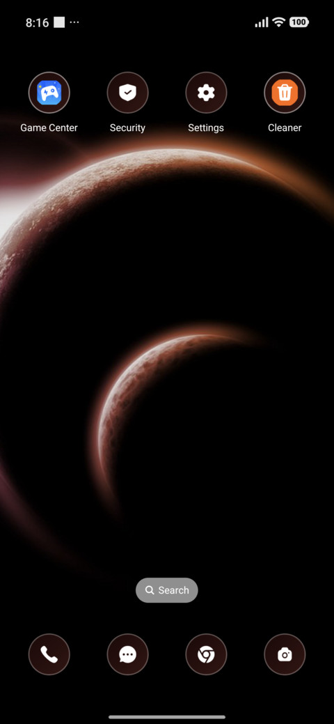 Planet screenshot