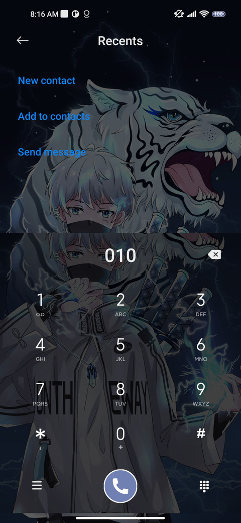 White tiger god screenshot