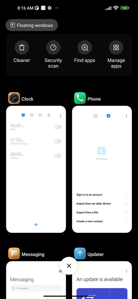 Black Amoled screenshot