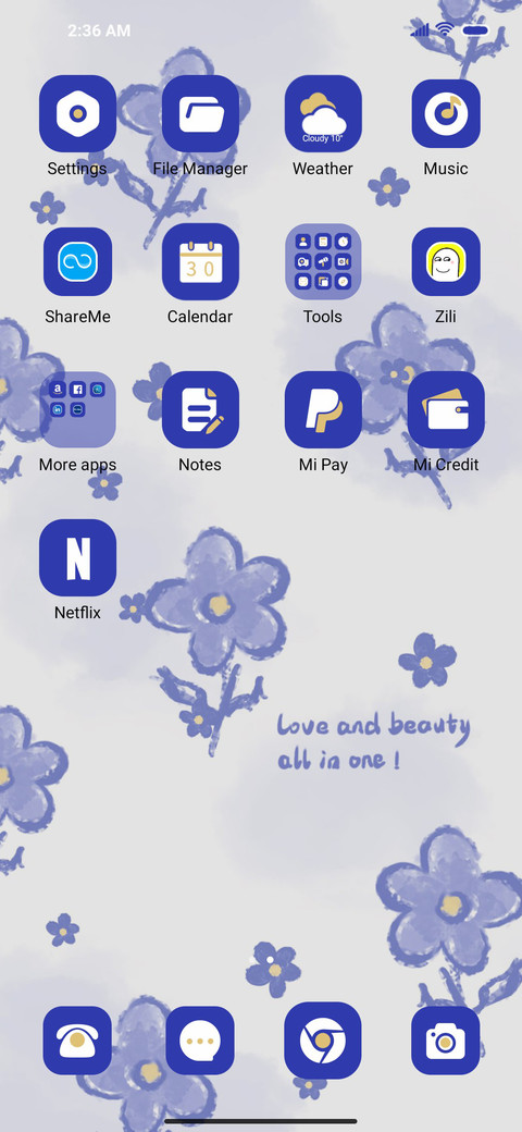 Healing flower screenshot