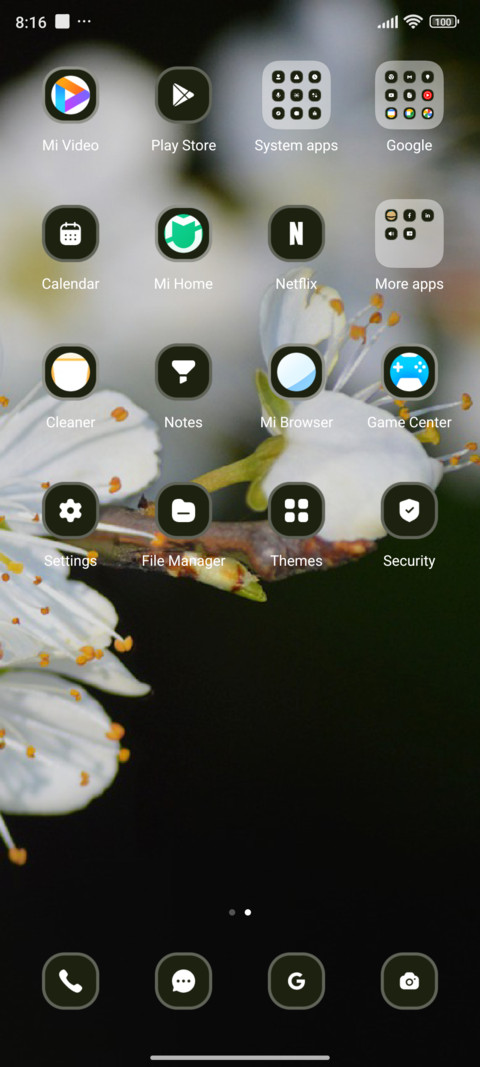 White Leaf screenshot