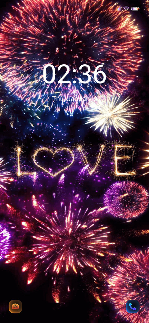 Love fireworks screenshot