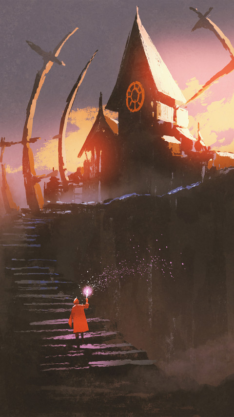 插画艺术-拍信创意 screenshot