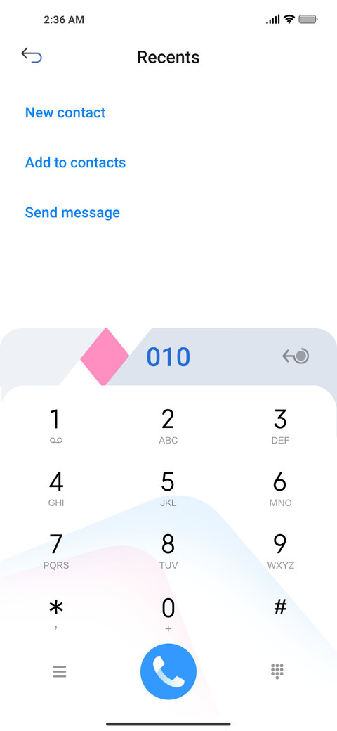 Amaze UI screenshot
