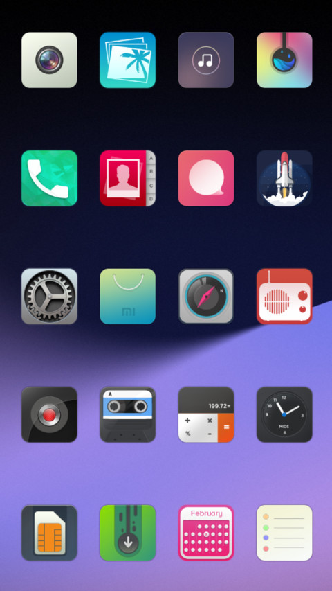 iOS Dark Style v10 screenshot
