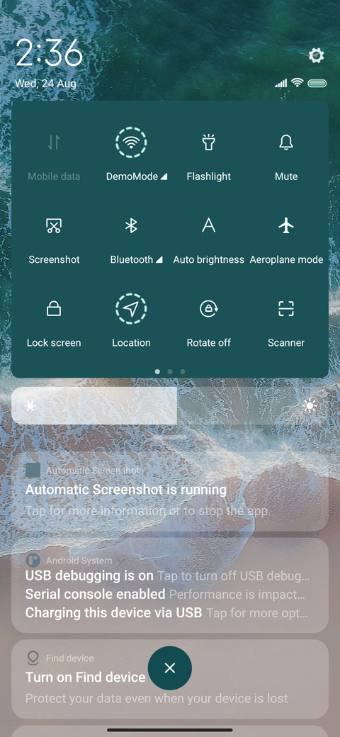 Original ocean screenshot