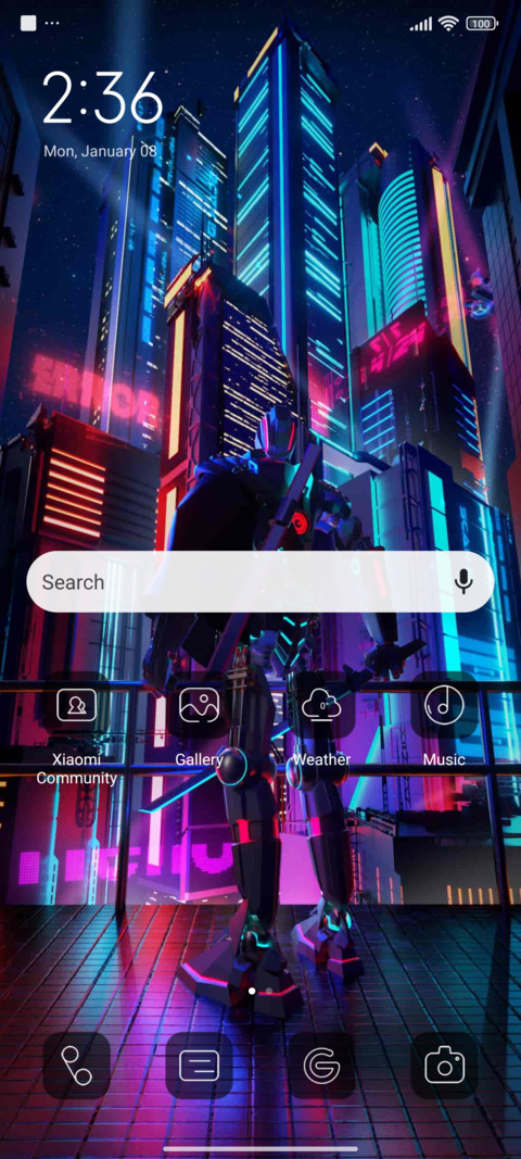 Mecha Warrior screenshot