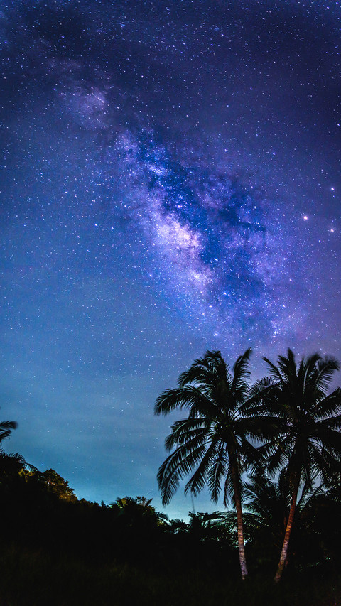 海边星空-拍信 screenshot