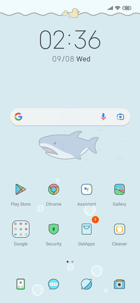 Simple sea fish screenshot