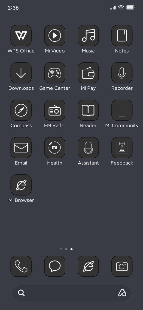 Light Black v13 screenshot