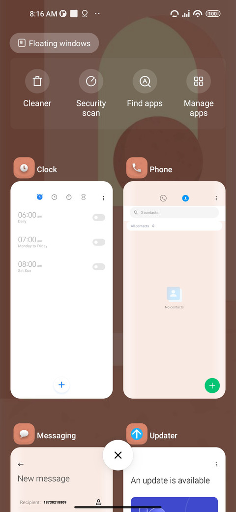 Abstract screenshot
