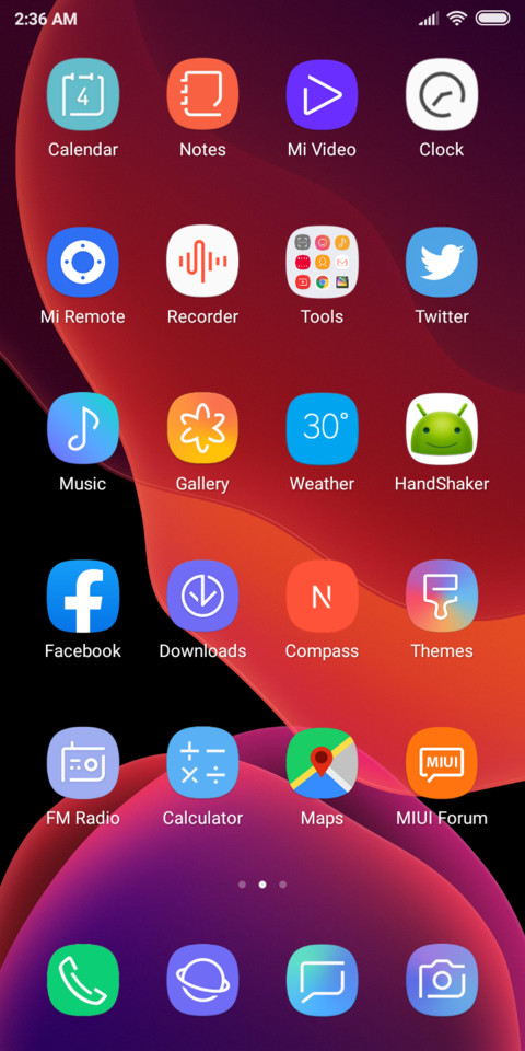 OneOS screenshot