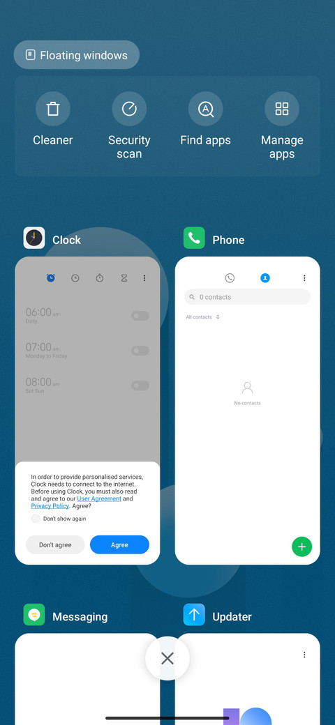 Light and ball screenshot