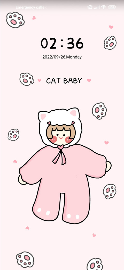 pink cat girl screenshot