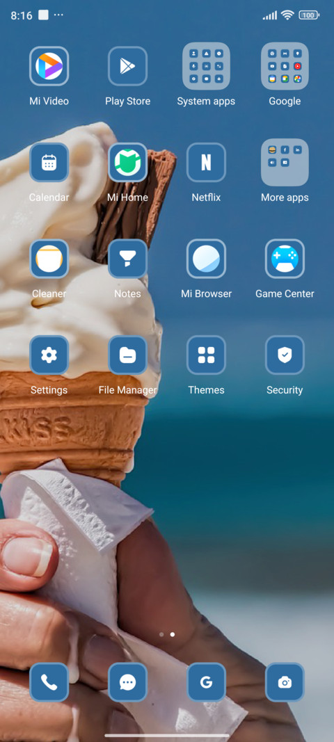 Icecream screenshot