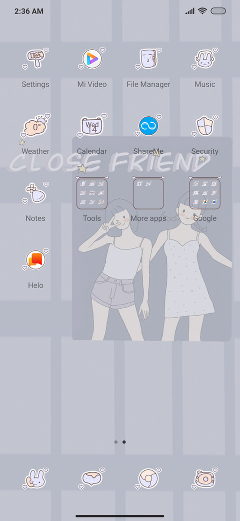 Girlfriend show screenshot