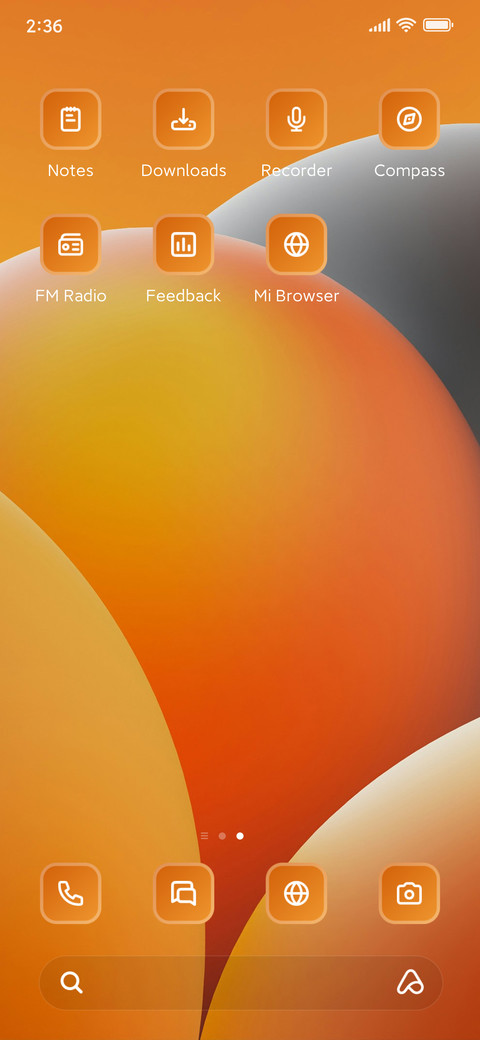 Orange Sphere screenshot