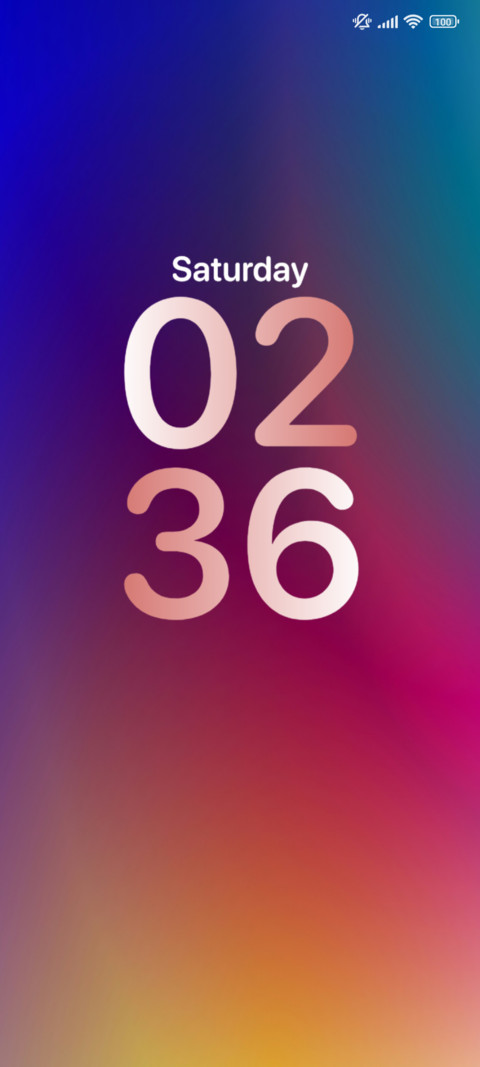 Blue Abstract screenshot