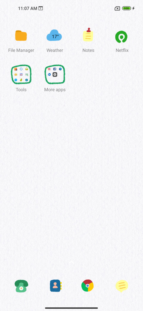 Good luck text screenshot