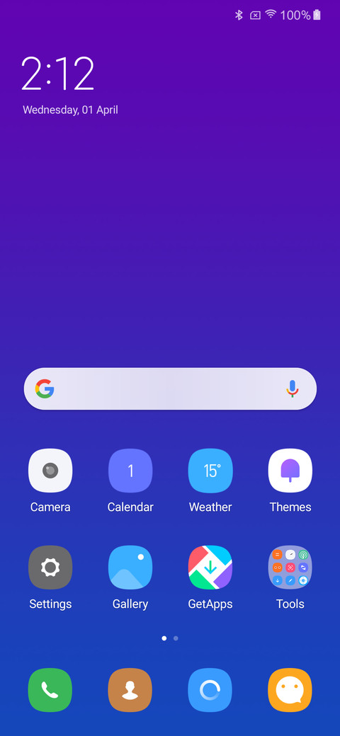 Sams-OS screenshot