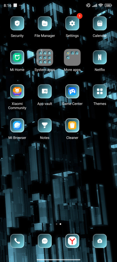Stacks screenshot