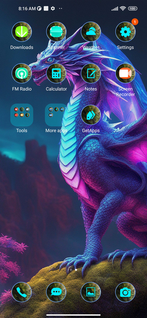 dragon purple screenshot