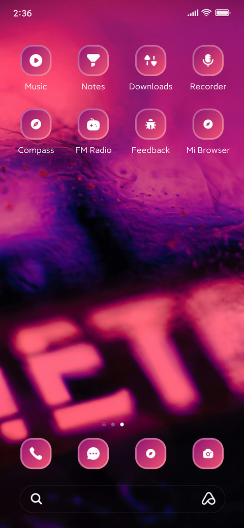 Neon Blur screenshot