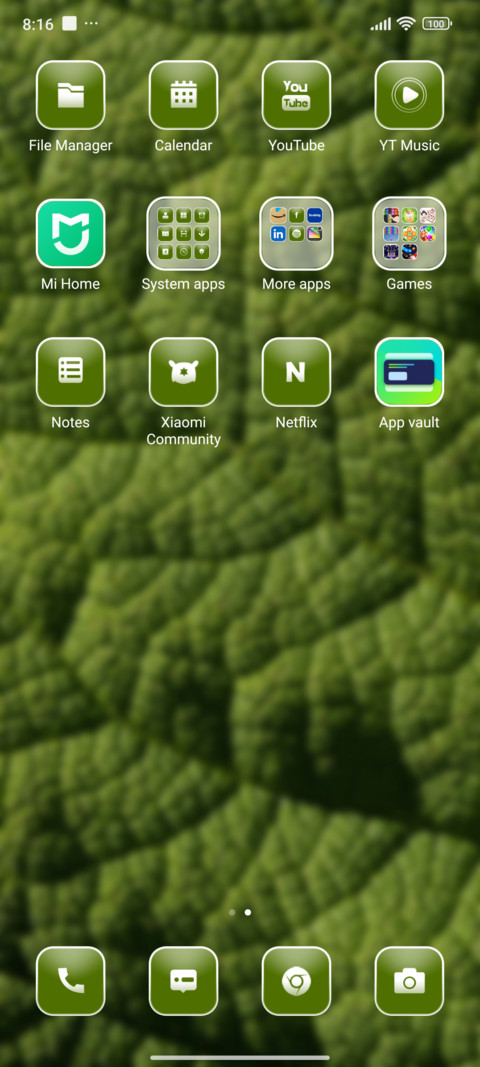 Leaf screenshot