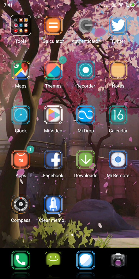  Colorful leaves screenshot