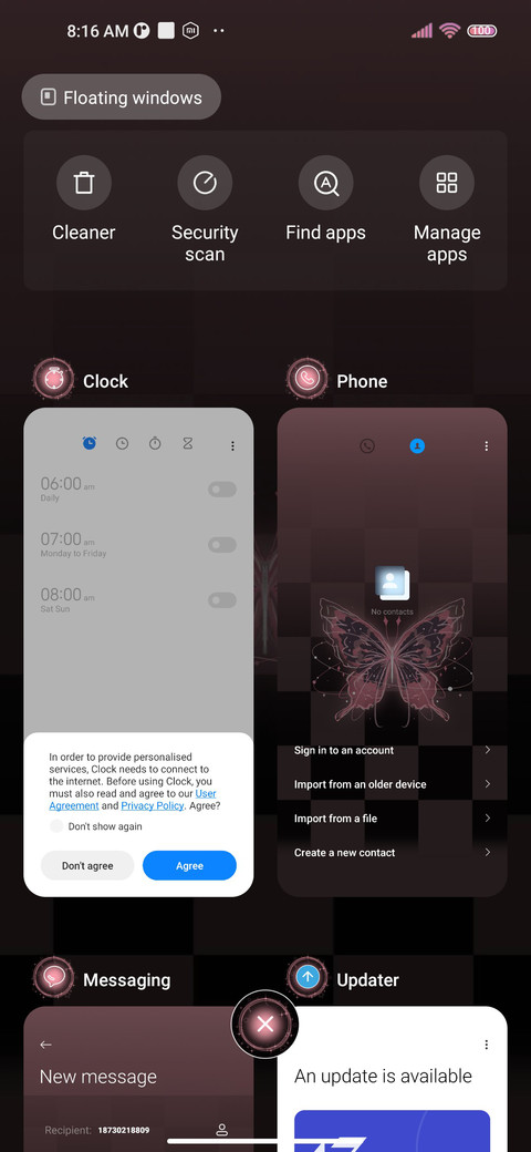 Butterfly Desktop screenshot