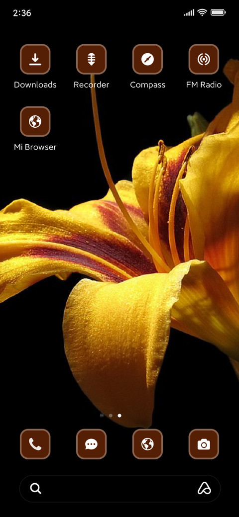Amoled Lily screenshot