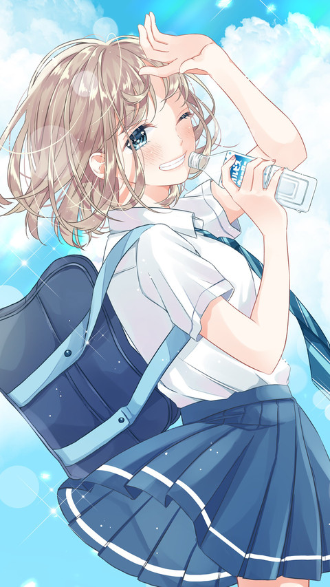 校服女孩 screenshot