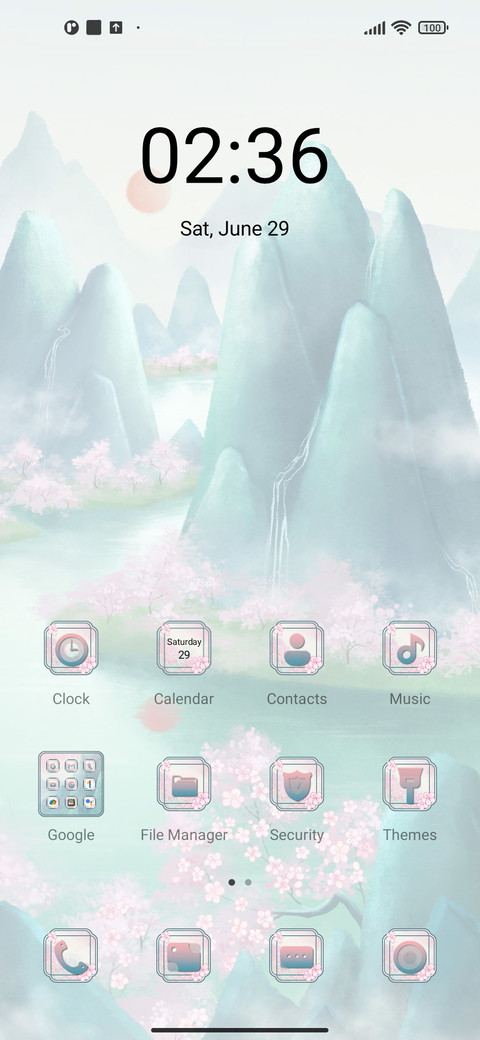 Mountain peach screenshot