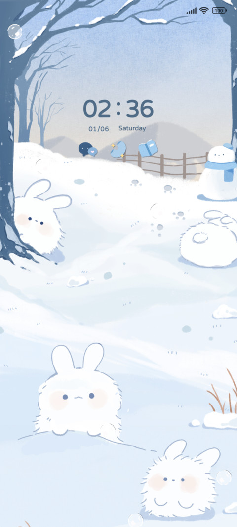 Winter rabbit screenshot