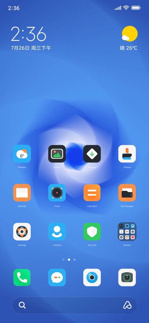wave color screenshot