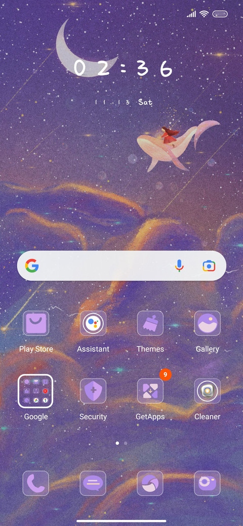 Falling stars screenshot